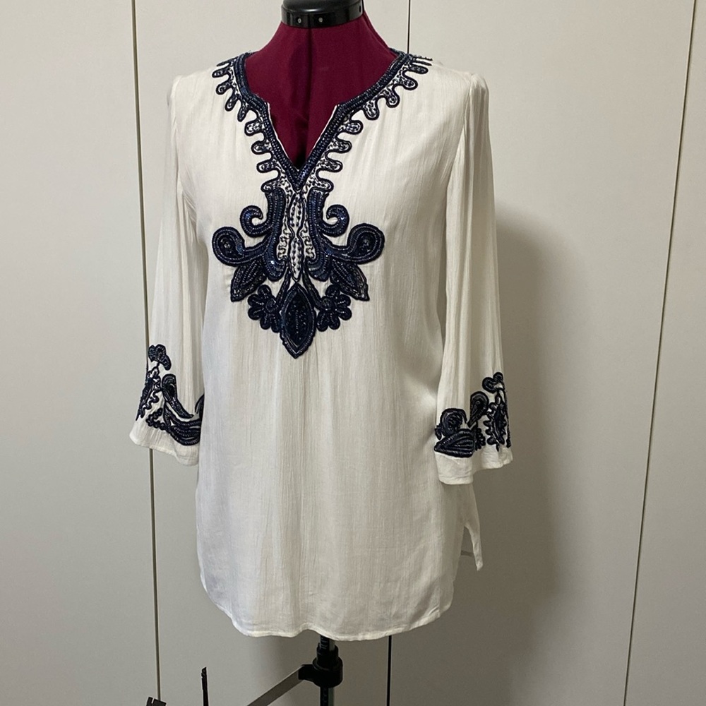Chico’s beaded top